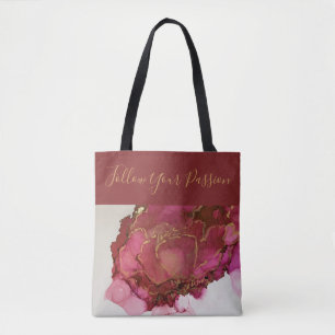 Rose sind Red Tote Bag Tasche