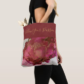 Rose sind Red Tote Bag Tasche (Von Nahem)