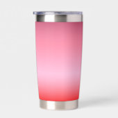 Rose sind Red Traveller Gradient Personalisierung Thermobecher (Rechts)