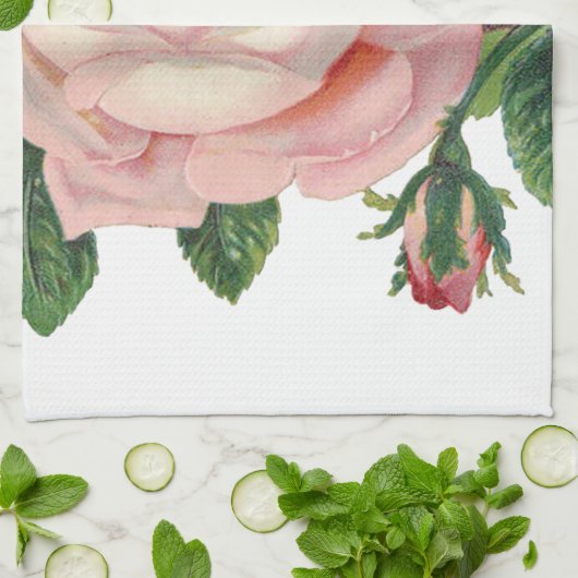 Rose sind rosa handtuch (Gefaltet)