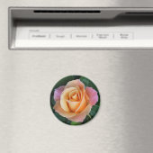 Rose sind rot, außer sie sind Peach! Magnet (In Situ (Geschirrspüler))