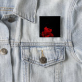 Rose sind rot button (Beispiel)