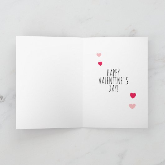 Rose sind rot Das Weiße Haus ist blau Valentine Karte (Innenseite)