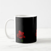 Rose sind rot kaffeetasse (Links)