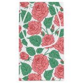 Rose sind rot kleine geschenktüte (Rückseite)