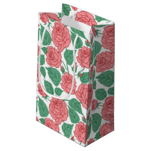 Rose sind rot kleine geschenktüte