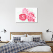 Rose sind rot leinwanddruck (Insitu (Schlafzimmer))