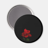 Rose sind rot magnet (Vorderseite/Rückseite)