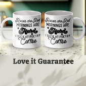 Rose sind rot, Morgens sind hart, ich Sind zum Kot Kaffeetasse