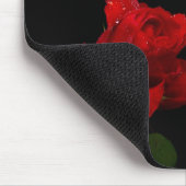 Rose sind rot mousepad (Ecke)
