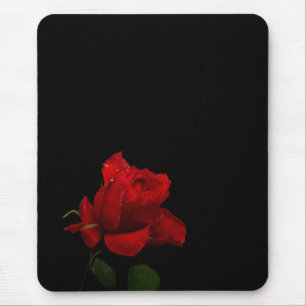 Rose sind rot mousepad