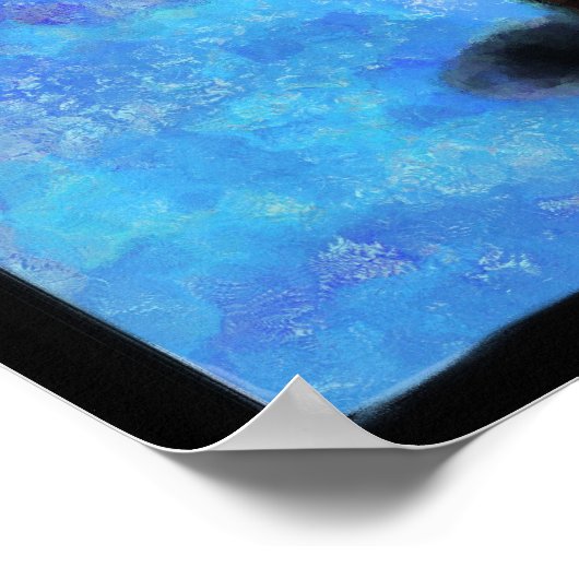 Rose sind rot poster (Ecke)