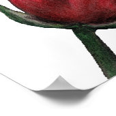 Rose sind rot poster (Ecke)