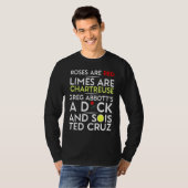 Rose sind rote Grenzen sind Chartreuse Greg Abbott T-Shirt (Vorne ganz)