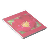 Rose sind roter Notepad Notizblock (angewinkelt)