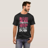 Rose sind Rotschlamm ist braune Countrymusik bis S T-Shirt (Vorne ganz)