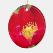 Rose sind Rotschmuck Keramik Ornament (Links)