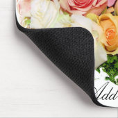 Rose sind Sie_ Mousepad (Ecke)