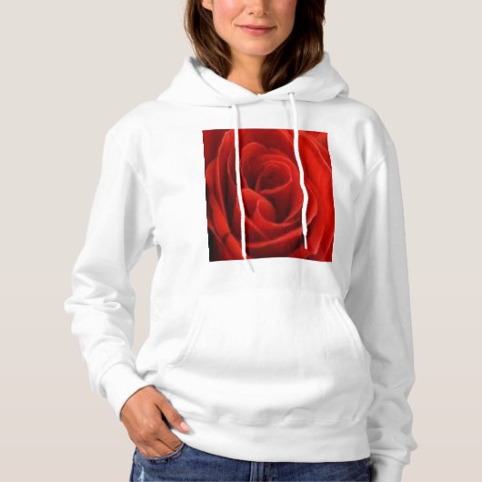 Rose sind überall hoodie (Vorderseite)
