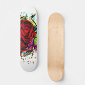 Rose Skateboard (Vorderseite)