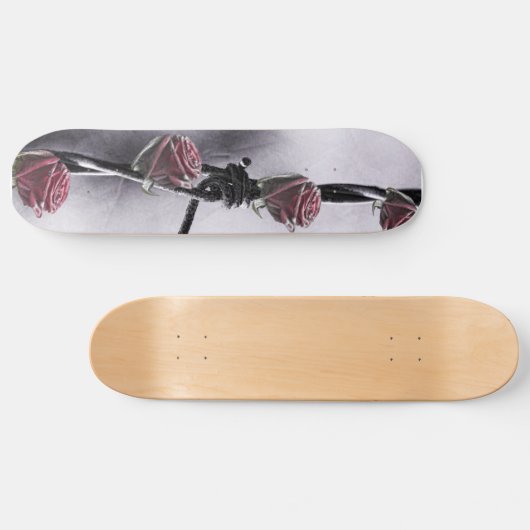 Rose Skateboard (Horizontal)