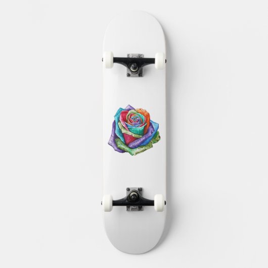 Rose Skateboard (Vorderseite)
