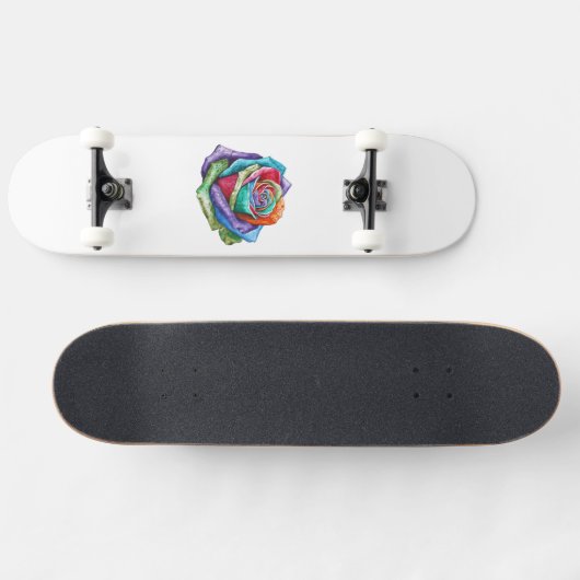 Rose Skateboard (Horizontal)