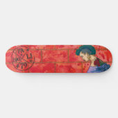 Rose Skateboard (Horizontal)