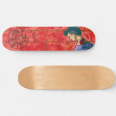 Rose Skateboard (Horizontal)