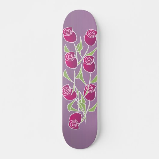 Rose Skateboard (Vorne)
