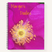 Rose Sketch Notizblock (Vorderseite)