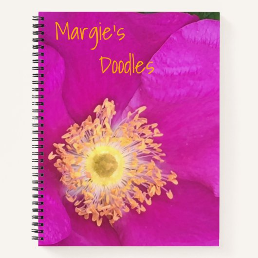 Rose Sketch Notizblock (Vorderseite)