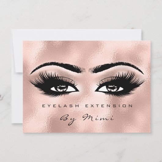 Rose Skinny Lash Makeup Artist Certificate Blush (Rückseite)