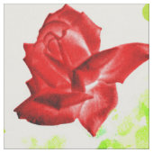 Rose Skulls farbenfrohe Muster Stoff (Nahaufnahme)