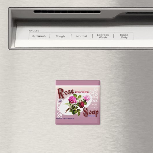 Rose Soap Magnet (In Situ (Geschirrspüler))