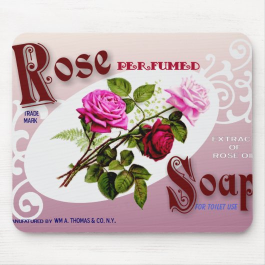 Rose Soap Mousepad (Vorne)