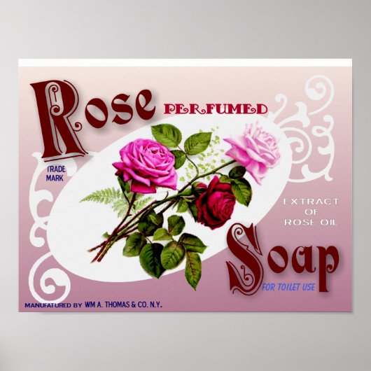 Rose Soap Poster (Vorne)