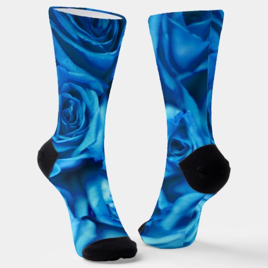 Rose Socken (Gewinkelt)