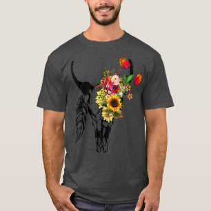 Rose Sonnenblume Graph T-Shirt