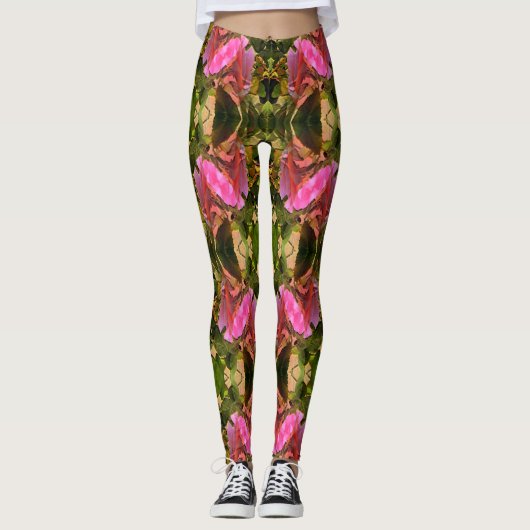 Rose Spektakulär... Leggings (Vorderseite)