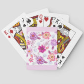 Rose Spielkarten (Rückseite)