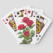 Rose Spielkarten (Rückseite)