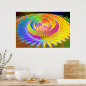 Rose Spiral Poster (Küche)