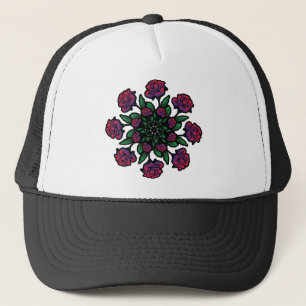 Rose Spiral Truckerkappe