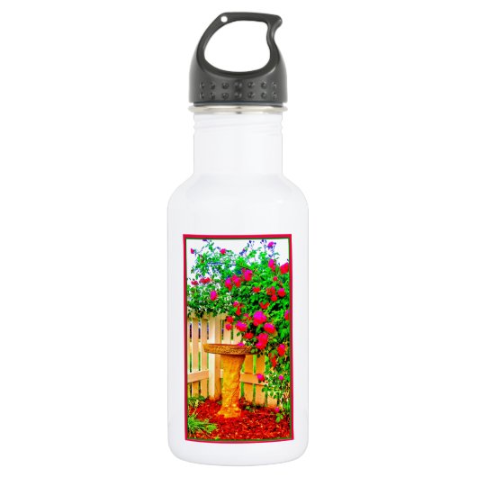 Rose Spray Trinkflasche (Vorderseite)
