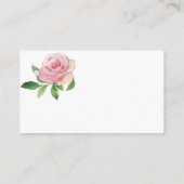 Rose - Stellen Sie sich vor, wie viele Korks Bridg Begleitkarte (Rückseite)