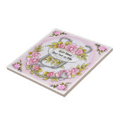 Rose Stethoscope Fliese (Seite)