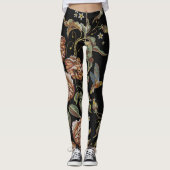 Rose Stickerei, Renaissance Stil. Leggings (Vorderseite)