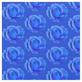 Rose Stoff Blue Rose Stoff Baumwolle oder Poly (Nahaufnahme)