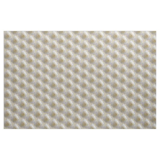 Rose Stoff Weißrosengewebe Baumwolle oder Poly (Fat Quarter (45,7 x 55,9 cm))